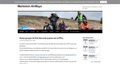 Desktop Screenshot of marksteinairways.org
